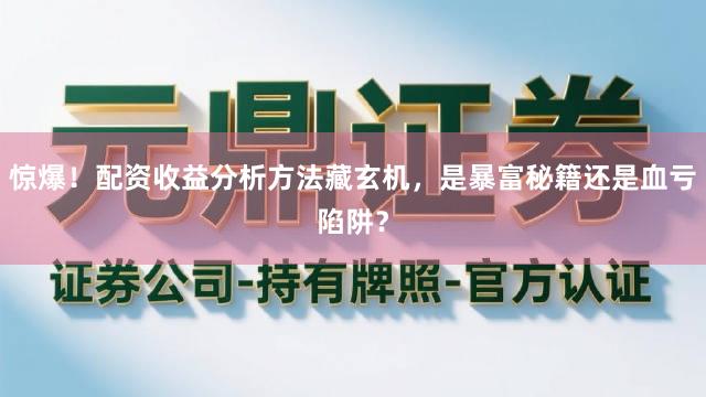 惊爆！配资收益分析方法藏玄机，是暴富秘籍还是血亏陷阱？