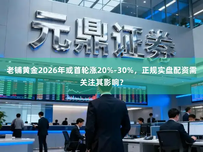 老铺黄金2026年或首轮涨20%-30%，正规实盘配资需关注其影响？
