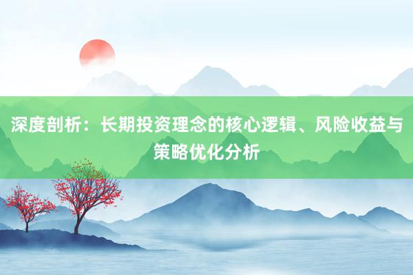 深度剖析：长期投资理念的核心逻辑、风险收益与策略优化分析