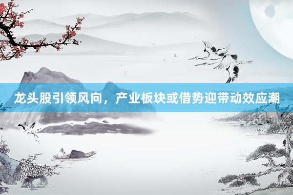 龙头股引领风向，产业板块或借势迎带动效应潮